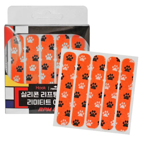 후크 RPM UP 실리콘 프리컷 테이프 1.3 cm (60개) / 4호 오렌지