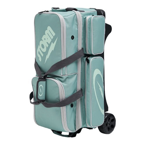 Storm 26 Bolt Three-Ball Roller Bag - Aquamint