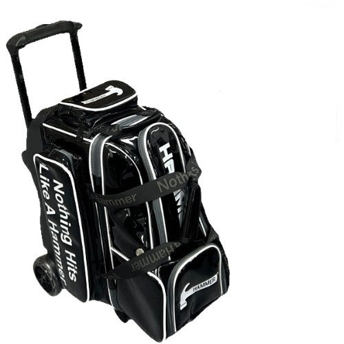 Hammer Luxury Two-Ball Roller Locker Bag - Black