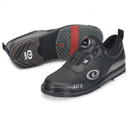 Dexter SST8 Boa MC Dial Detachable Bowling Shoes (Black/Peater)