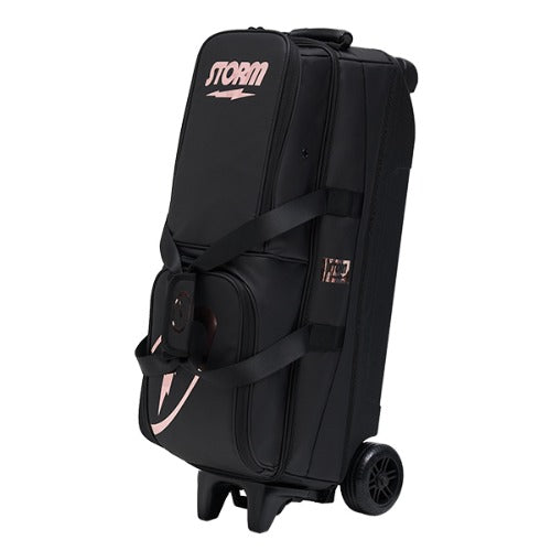 Storm 26 Rolling Thunder Slim Three-Ball Roller Bag - Solid Black