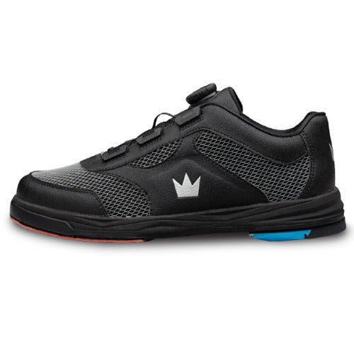 Brunswick Fury Dial Detachable Bowling Shoes (Black)