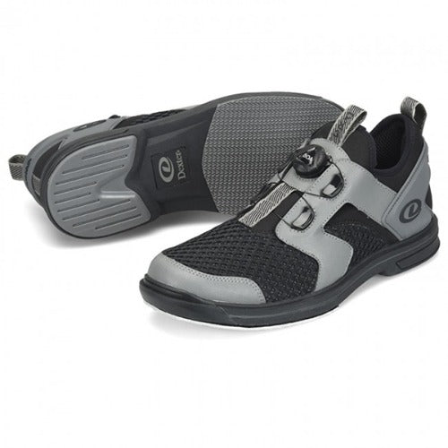 Dexter Pro Boa Dial Detachable Bowling Shoes (Black/Grey)