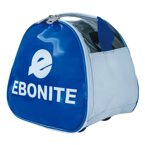 Perfect Enamel 1 Ball Detachable  Tote Bag - Ebonite WHITE-BLUE