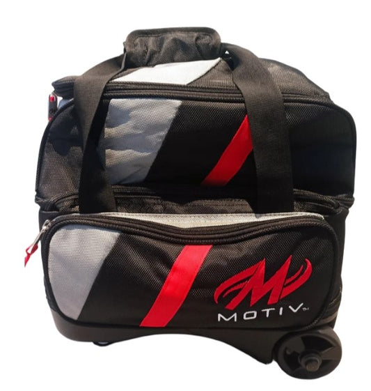 Motiv 1 Ball Roller Bag Black/Red/Silver