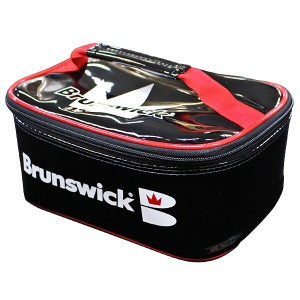 Brunswick Enamel 액세서리 빅 파우치 BLACKRED