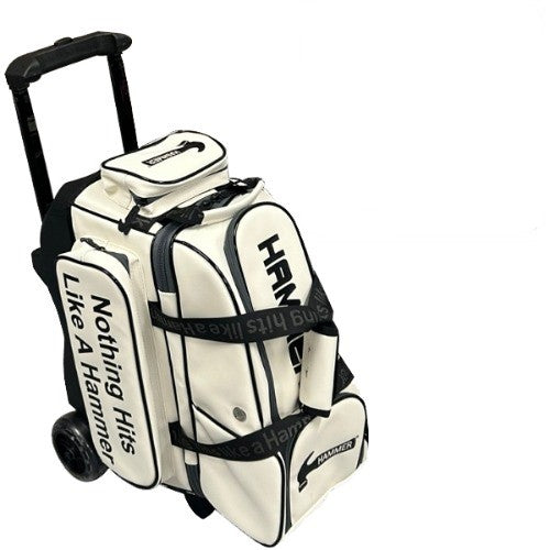 Hammer Luxury Two-Ball Roller Locker Bag - White