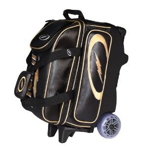 Storm Bolt 2 Ball Roller Bag - Black/Gold