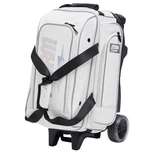 Storm 26 Rolling Thunder Two-Ball Roller Bag - Solid White