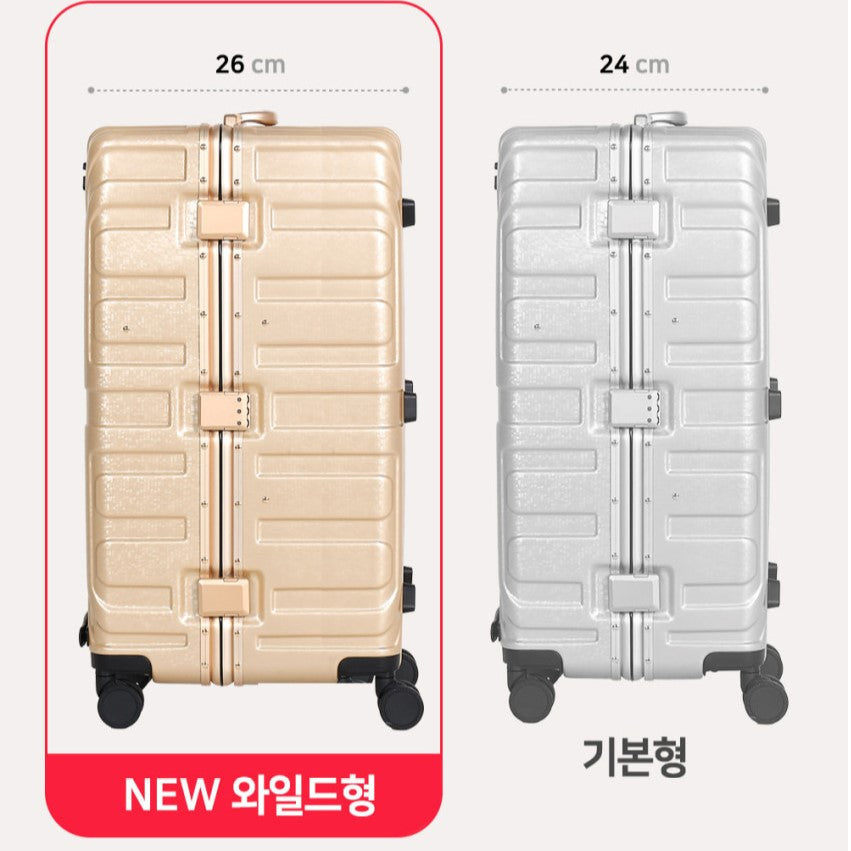 WIW Wild Hard Carrier Three-Ball Roller Bag - Gold